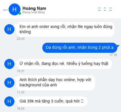 Phản hồi khách hàng #5